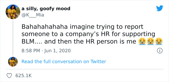 Karen Tries To Report BLM Supporters To Their Manager