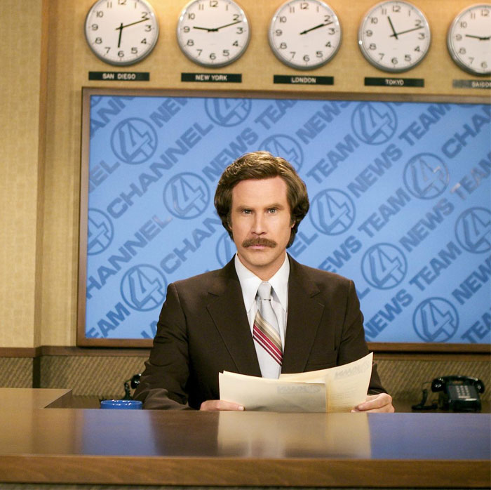 Ron Burgundy, Anchorman (Will Ferrell)