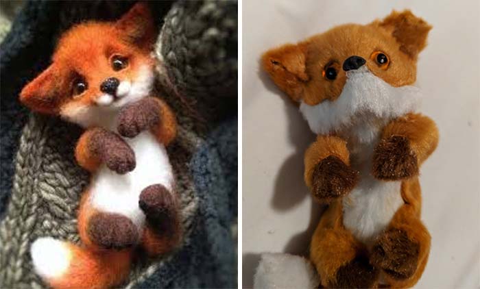 I Ordered A Felt Fox Online