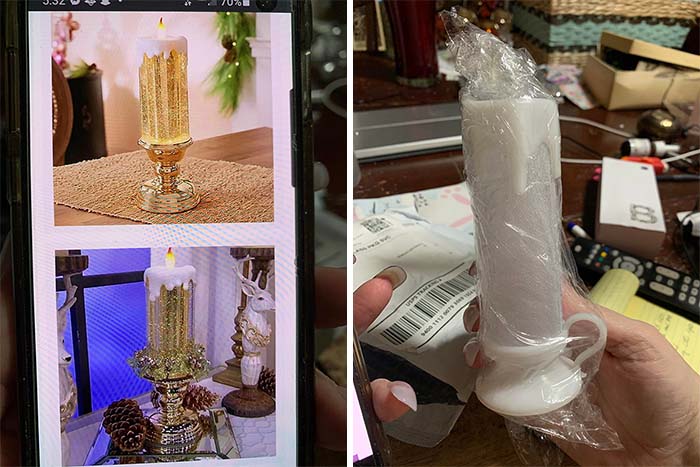 What I Ordered vs. What They Sent