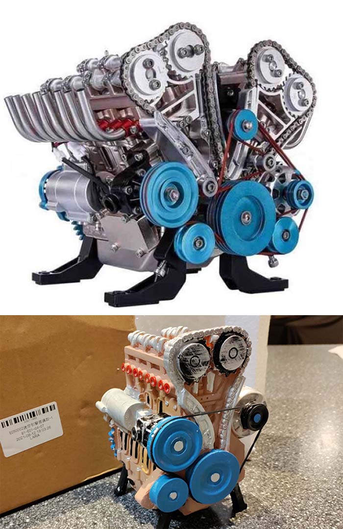 An Online Listing vs. What Was Actually Delivered