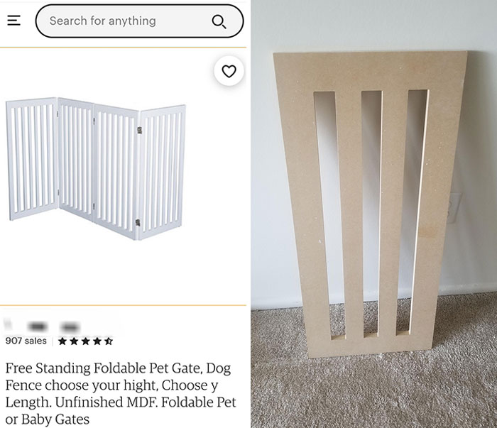 What I Ordered Versus What I Got