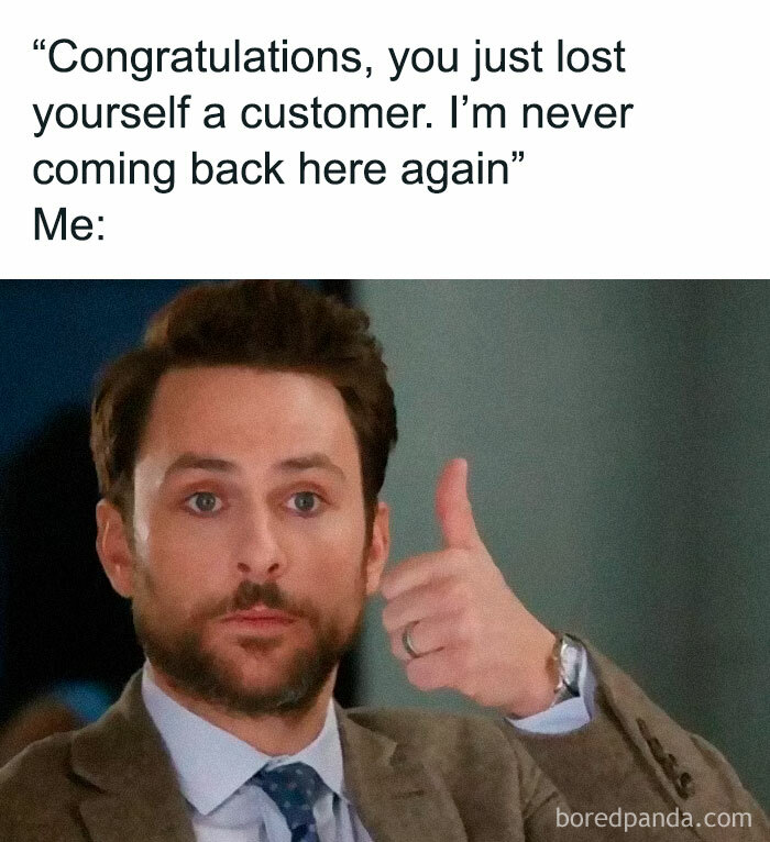 I Love How Customer Actually Think We Care