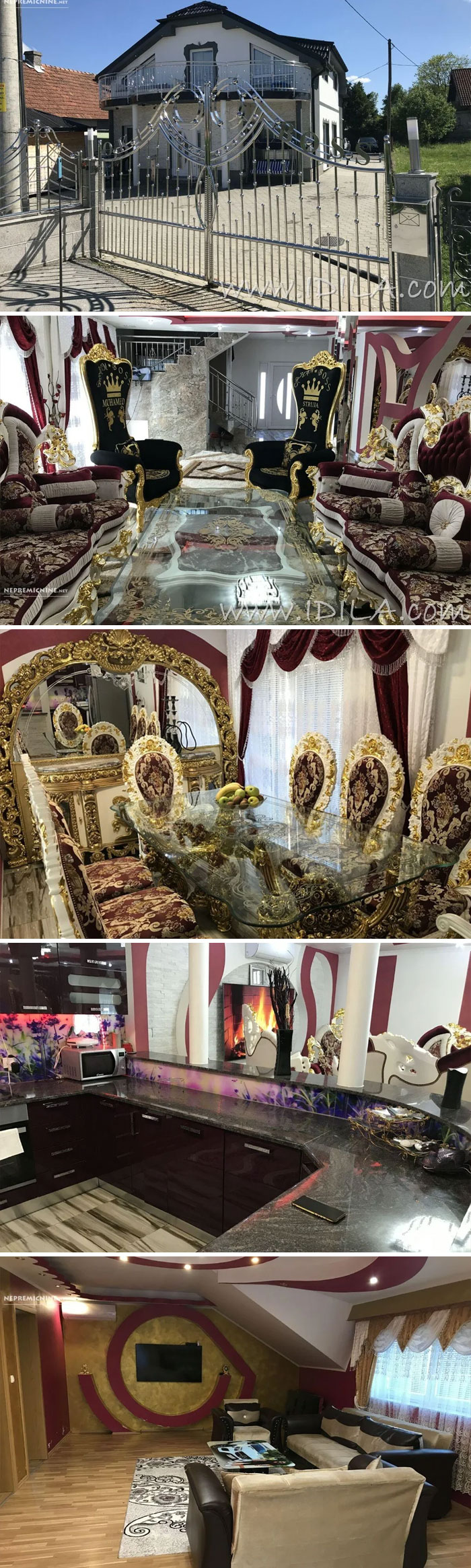 Probably The Wildest House In The Whole Country (Slovenia). Looks Innocuous On The Outside, But Oh Boy...