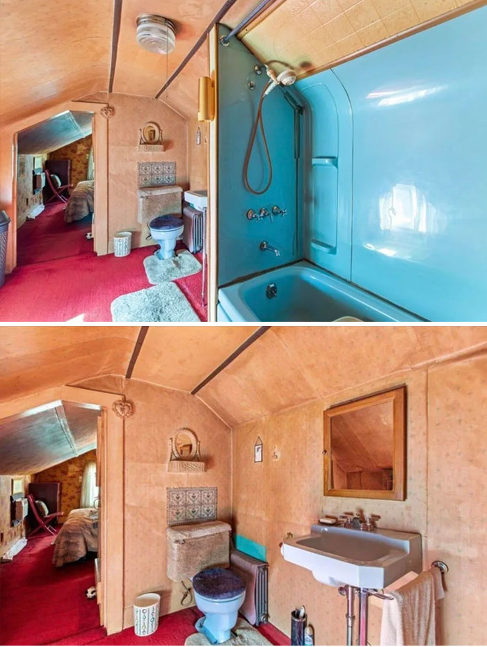 They Carpeted The Bathroom Then Thought, “Why Stop There?”