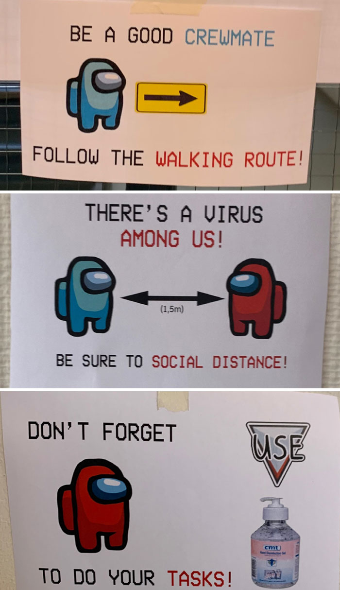 The Corona Rule Signs At Our School Are The Best