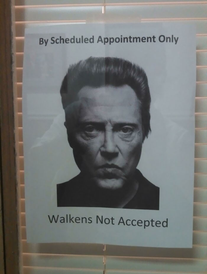 Outside My Teacher's Office