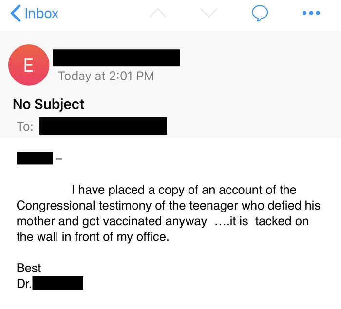 My Professor Emailed Me To Let Me Know He Printed Out A USA Today Article And Hung It To The Wall Outside His Office For Me To Come Get