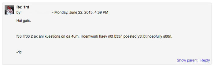 My Professor Emailed This To All His Students The First Day Of Class