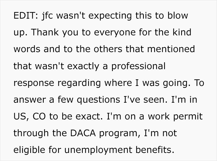 "You Find Out What Bosses Are Really Like When You Leave": Guy Gets Sacked On The Spot For Handing In His Two Weeks' Notice