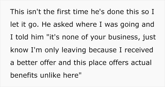 "You Find Out What Bosses Are Really Like When You Leave": Guy Gets Sacked On The Spot For Handing In His Two Weeks' Notice
