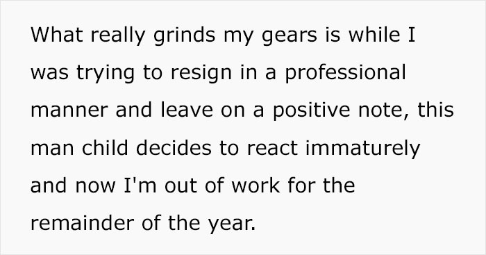 "You Find Out What Bosses Are Really Like When You Leave": Guy Gets Sacked On The Spot For Handing In His Two Weeks' Notice
