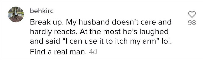 Woman Sends Her Boyfriend A Pic Of Her Hairy Legs To Have A Laugh, Doesn't Expect He Would Respond By Shaming Her