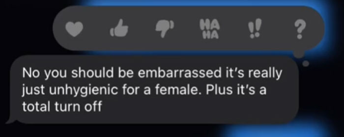 Woman Sends Her Boyfriend A Pic Of Her Hairy Legs To Have A Laugh, Doesn't Expect He Would Respond By Shaming Her