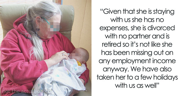 This Mom Is Not Sure What To Do After Her Mother Starts Asking For Money For Looking After Her Grandson, Despite Living All-Expenses-Paid With Her