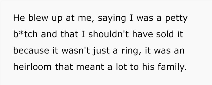 Cheating Ex-Fianc&eacute; Won't Pay For The Canceled Wedding Costs, So Woman Decides To Sell His Family Heirloom