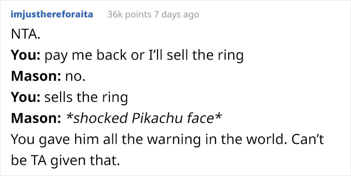 Cheating Ex-Fianc&eacute; Won't Pay For The Canceled Wedding Costs, So Woman Decides To Sell His Family Heirloom