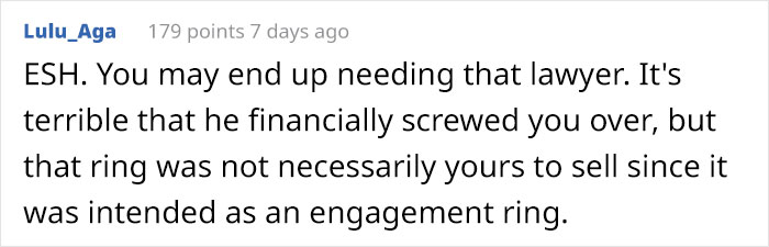 Cheating Ex-Fianc&eacute; Won't Pay For The Canceled Wedding Costs, So Woman Decides To Sell His Family Heirloom