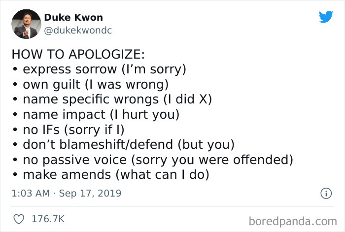 How To Apologize