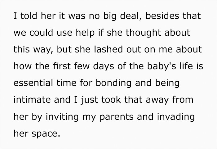 "She&rsquo;s Extra Hormonal": Husband Invites His Family To Stay Over For A Week Right After His Wife Gives Birth, Leaves Her Shocked