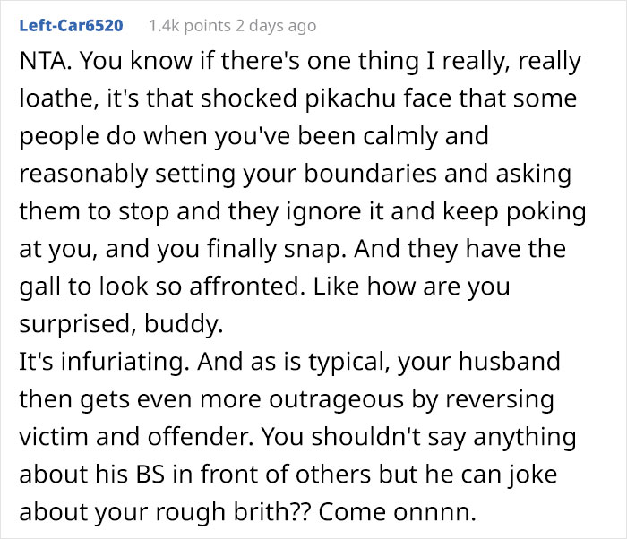 Husband Humiliates His Wife In Front Of His Whole Family By Laughing About Her Embarrassing Birth Experience, She Finally Snaps