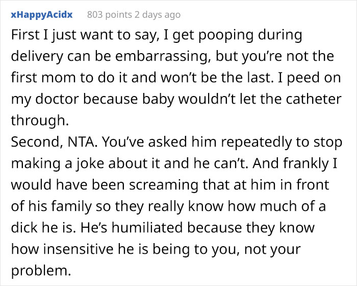 Husband Humiliates His Wife In Front Of His Whole Family By Laughing About Her Embarrassing Birth Experience, She Finally Snaps