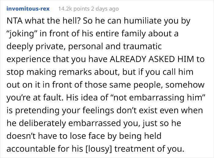 Husband Humiliates His Wife In Front Of His Whole Family By Laughing About Her Embarrassing Birth Experience, She Finally Snaps