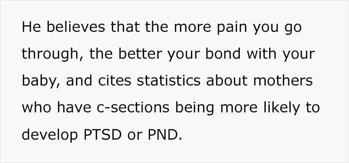 Husband Insists Wife Has A Natural Birth Without Epidural When She Wants A Water Birth, Says His Word Is Final