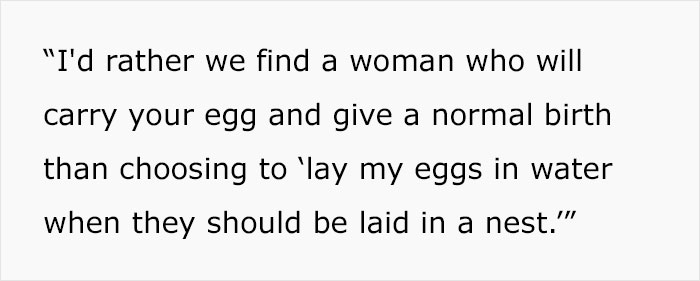 Husband Insists Wife Has A Natural Birth Without Epidural When She Wants A Water Birth, Says His Word Is Final