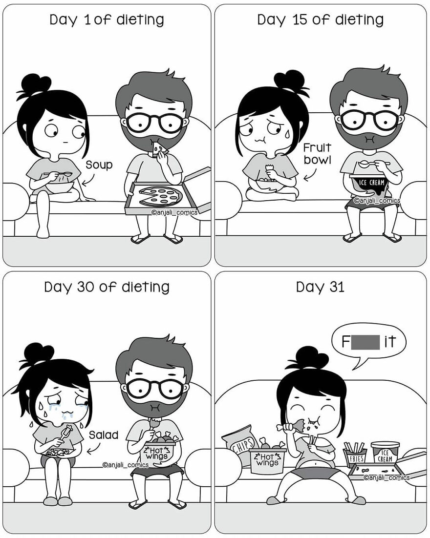 Very Funny Comics By An Artist About Life Together