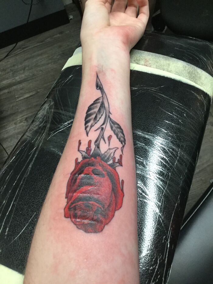 Todavía puedes ver mis cicatrices pero ya no son lo primero que notas. Soy tan feliz.