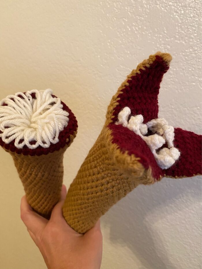 I Crochet Sandworms Inspired By The Dune Movies