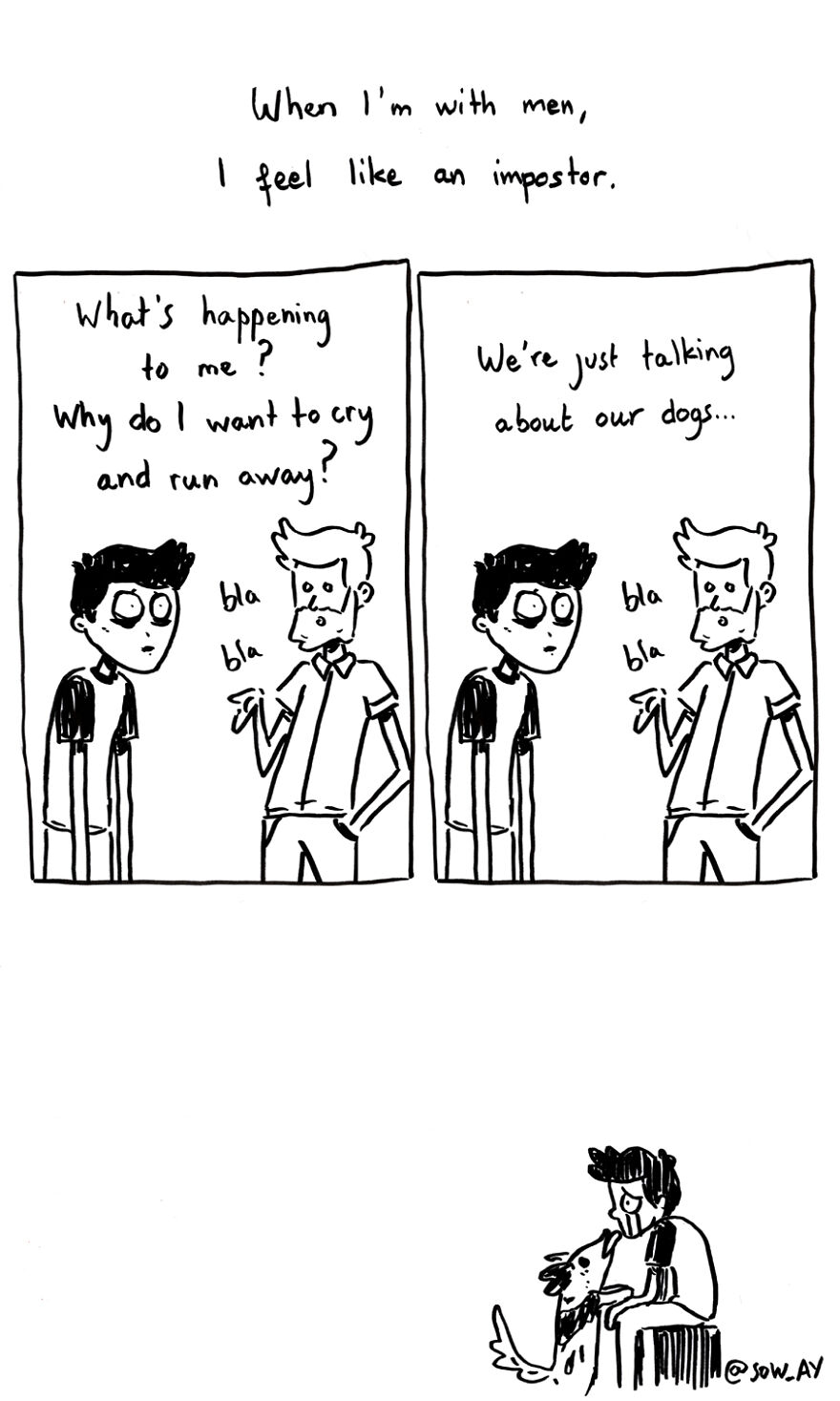 I Draw Comics About My Life As A Transgender Guy