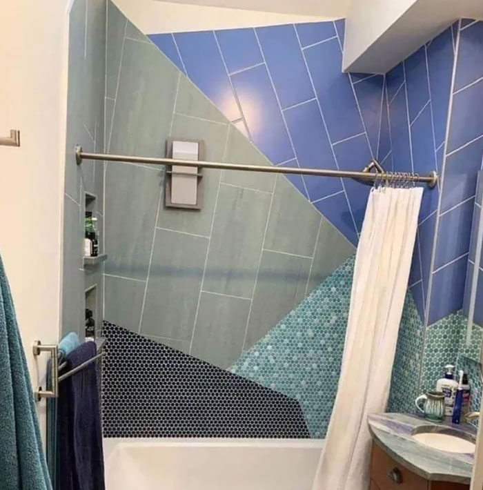 Some Maniac's Bathroom Tile