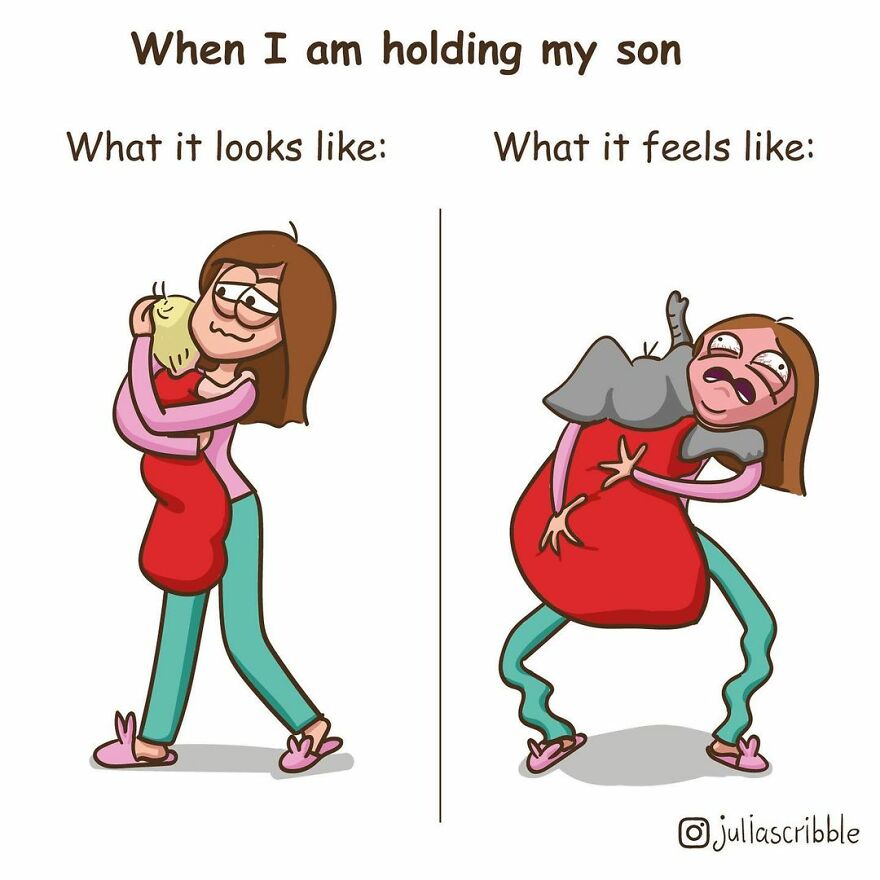 Russian Illustrator Creates Heartfelt Comics To Portray A Mother's Daily Life (19 Comics) Russian Illustrator Creates Heartfelt Comics To Portray A Mother's Daily Life (19 Comics)