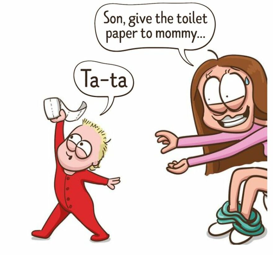 Russian Illustrator Creates Heartfelt Comics To Portray A Mother's Daily Life (19 Comics) Russian Illustrator Creates Heartfelt Comics To Portray A Mother's Daily Life (19 Comics)