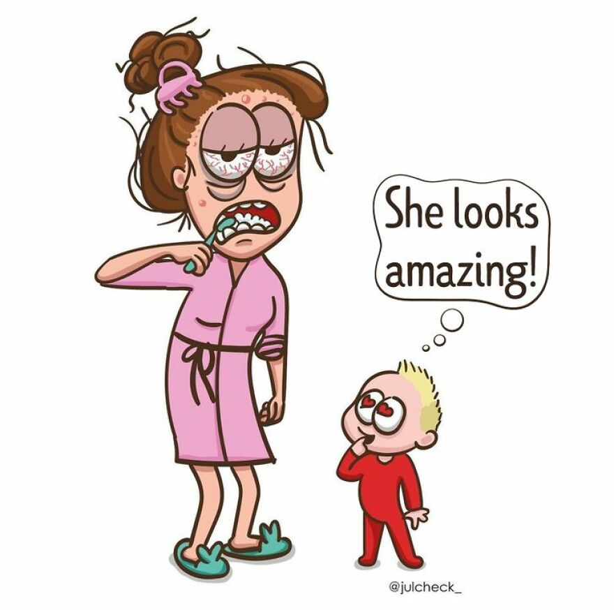 Russian Illustrator Creates Heartfelt Comics To Portray A Mother's Daily Life (19 Comics) Russian Illustrator Creates Heartfelt Comics To Portray A Mother's Daily Life (19 Comics)