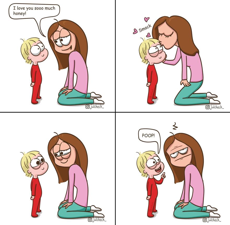 Russian Illustrator Creates Heartfelt Comics To Portray A Mother's Daily Life (19 Comics) Russian Illustrator Creates Heartfelt Comics To Portray A Mother's Daily Life (19 Comics)
