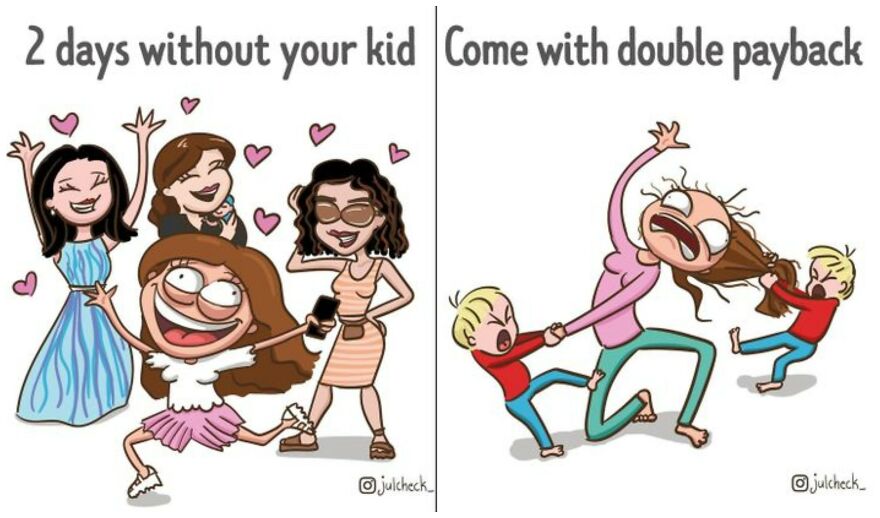 Russian Illustrator Creates Heartfelt Comics To Portray A Mother's Daily Life (19 Comics) Russian Illustrator Creates Heartfelt Comics To Portray A Mother's Daily Life (19 Comics)