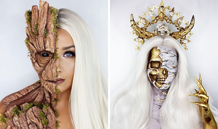 SFX Artist Brings Makeup To A Whole New Level By Turning Herself Into Any Character, Thing Or Element (30 Pics)
