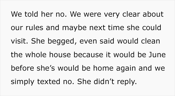 Sister-In-Law Can't Meet Her Baby Nephew Because She's Too Broke To Stick To All The Rules His Parents Have Set