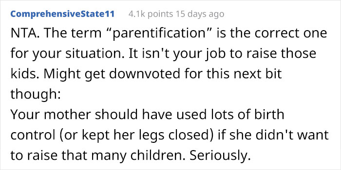 Oldest Daughter Who'd Been Caring For Her Four Siblings Decides To Put Herself First And Move Out, Mom Snaps Oldest Daughter Who'd Been Caring For Her Four Siblings Decides To Put Herself First And Move Out, Mom Snaps