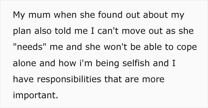 Oldest Daughter Who'd Been Caring For Her Four Siblings Decides To Put Herself First And Move Out, Mom Snaps Oldest Daughter Who'd Been Caring For Her Four Siblings Decides To Put Herself First And Move Out, Mom Snaps