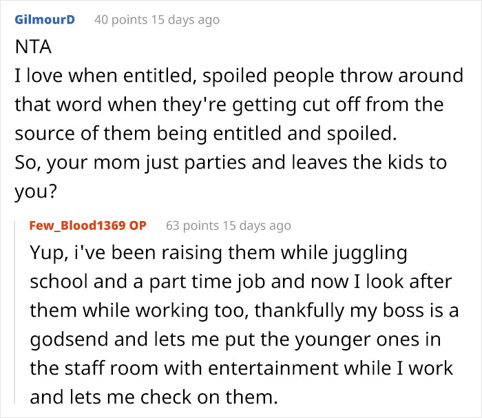 Oldest Daughter Who'd Been Caring For Her Four Siblings Decides To Put Herself First And Move Out, Mom Snaps Oldest Daughter Who'd Been Caring For Her Four Siblings Decides To Put Herself First And Move Out, Mom Snaps