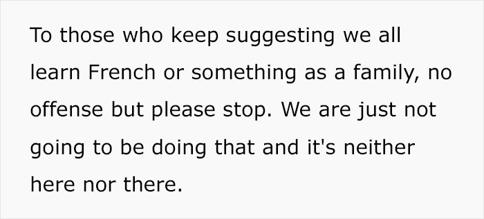 'They Have No Need To Learn A Second Language': Man Demands His Bilingual Wife Not Teach Their Daughters Her Native Language 'They Have No Need To Learn A Second Language': Man Demands His Bilingual Wife Not Teach Their Daughters Her Native Language