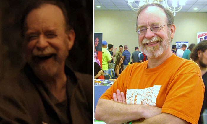 En Thor (2011) uno de los asgardianos es interpretado por Walt Simonson. Escribió el cómic de Thor de 1983 a 1987