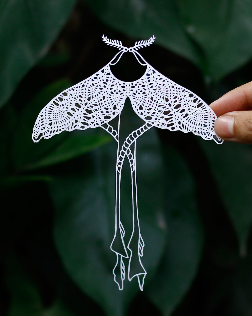 I Create Crochet Out Of Paper