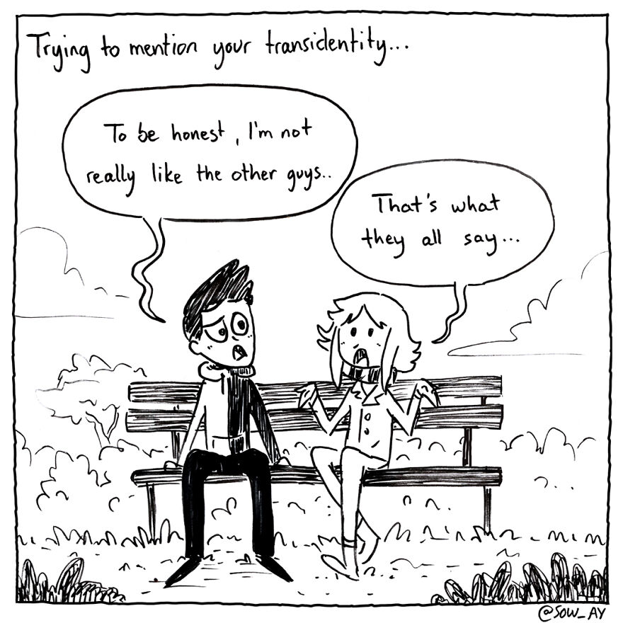 I Draw Comics About My Life As A Transgender Guy
