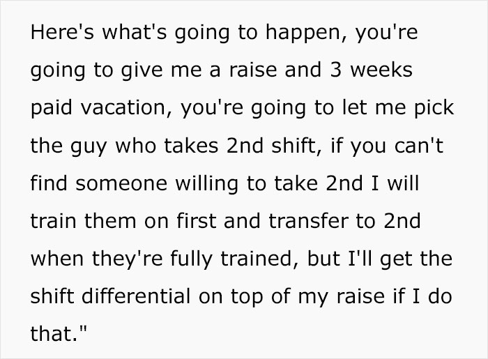 Overworked Employee Realizes He's Irreplaceable To The Company, Makes The Best Out Of The Situation