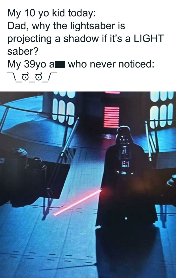 Thanks, I Hate Lightsabers With Shadows